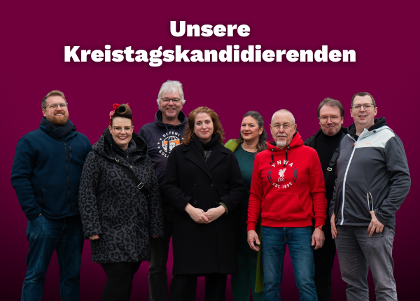 Unsere Kreistagskandidierenden